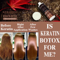 KeraMess Professional Treatment Free Formaldehyde Hair Botox Capillary Keratin For Straightening Hair Straightener Cream Salon