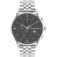 Calvin Klein CK 瑞士製三眼計時手錶 送禮推薦-44mm 25000035