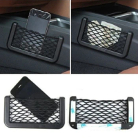 new Car Net Bag Phone Holder Storage Pocket for Mercedes Benz W201 GLA W176 CLK W209 W202 W220 W204 W203 W210 W124 W211 W222