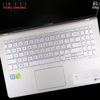 TPU Keyboard Cover Skin Stickers Protector For Asus S5300 S5300U S5300UN for 2018 Newest ASUS Vivobook S15 (With Numeric Keys)