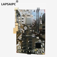 Lapsaipc B250 BTC-12P B250 BTC 12P 12PCIE 12GPU LGA 1151 DDR4 ATX BTC Mining Motherboard replace TB250-BTC PRO H81 BTC PRO TB85