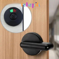 Kunci Pintu Toilet Kunci Cubicle Kunci Partisi Phenolic Grendel Indikator Tahan Lama Untuk Kamar Man