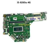 100% Working For ACER Aspire 3 A315-54 Motherboard i5-8265u Cpu+4G Ram On-Board NBHEF11002 EH7LW LA-H792P Tested Ok