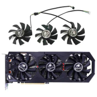 85MM 75MM New 4Pin iGame RTX2070 SUPER RTX2060 Cooling Fan For Colorful GeForce GTX 1660 SUPER Ultra RTX 2060 Ultra GPU Fan