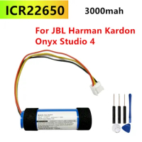 Original New High Quality 3000mAh ICR22650 Replacement Battery For Harman/Kardon Onyx Studio 4 Bluetooth Speaker batteries