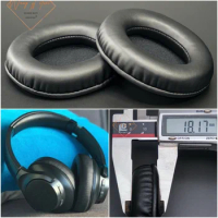 Oval Ellipse Egg Shape Soft Leather Ear Pads Foam Cushion EarMuff For Anker Soundcore Life Q20 Headphone
