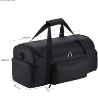 For JBL PARTYBOX ON THE GO Speaker Organizer Bag Bag with Shoulder Strap Speaker Storage Accessory