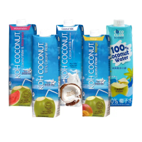 【KOH COCONUT 酷椰嶼】100%椰子水、椰奶、椰子芒果、西瓜水 1Lx1入