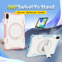 for Huawei Matepad 2022 10.4inch10.4 2020 11 2021 11 2023 for Matepad Pro 11 2022 with Hand Strap Case Kids Safe Armor Hard