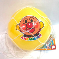 真愛日本 塑膠球 皮球 彈力球 6號 元氣黃 麵包超人 球 親子遊戲 兒童玩具 st安全玩具