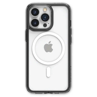 【Patchworks】iPhone 14 Pro 6.1吋 Lumina 流明光影抗衝擊保護殼MagSafe版 - 極透黑