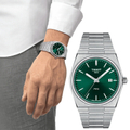 Tissot 天梭 PRX 40mm 酒桶形石英錶 T1374101109100