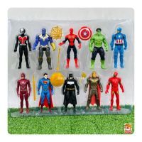 MAINAN ANAK ACTION FIGURE AVENGERS KAPTEN IRONMAN SPIDERMAN HULK BATMAN THOR