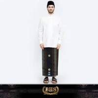 Sarung BHS Classic Gold Motif C45 SSF SJ Hitam Kuning