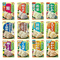 【江戶物語】丸美屋 飯友 飯糰料系列 海帶芽/牛蒡/梅紫蘇/鮭魚/明太子/若菜/干貝/蝦仁/裙帶菜  拌飯料 日本進口