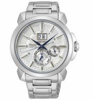 seiko SK037 精工錶 7D56-0AG0S(SNP159J1) Premier 人動電能自動追時萬年曆腕錶/白面 43mm｜樂天全館特惠中★指定刷卡回饋10%