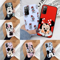 For Samsung S20 S 20 FE Ultra Phone Case Cute Pink Mickey Minnie Soft TPU Protection Shockproof Cover For Samsung Galaxy S20