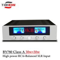 Tokban BY780 30w*2 2.0 Class A Power Amplifier Accuphase Integrated Amp High-power Balanced XLR High-end HIFI Amplifier Audio