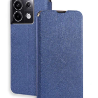 Mofi Slim For POCO X6 Pro Case Flip / For Xiaomi POCO X6 Cover PU Leather + Soft TPU Silicon Phone Funda Coque