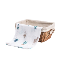 colorland Muslintree 嬰兒紗布包巾蓋被雙層手繪竹纖維浴巾