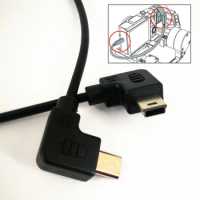 Micro USB to Mini USB Camera Control Cable for ZHIYUN Crane 2 Weebill-S &amp; Canon 6D 5D Mark II III 80D 800D replace ZW-Mini-002