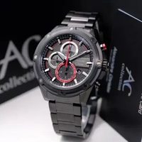 JAM TANGAN PRIA ALEXANDRE CHRISTIE AC 6605 AC6605 CHRONO ORIGINAL. GARANSI RESMI 1 TAHUN - silver bl