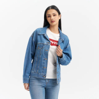 【LEVIS 官方旗艦】女款 90年古著牛仔外套 Performance Cool 熱賣單品