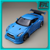 FTS Miniatur Mobil Maisto Modified version Tokyo Drifting Nissan GT-R R35 Diecast Skala 1:24 Mainan