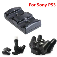 Dual Controller Charger For PS3/PS3 Move Controller Charging Dock USB Fast Charging Station For Sony Playstation 3 Gamepad