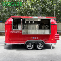 WECARE Personalized Customization Trailer Food Truck Mobile Kitchen Food Trailers Fully Equipped