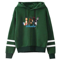 Jay Wheeler Logo Hoodie Jay Wheeler Merch Unisex Long Sleeve Sweatshirt Casual HipHop Style Streetwear Clothes