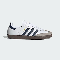 Adidas Samba OG JH8795 男女 運動休閒鞋 德訓鞋 復古 三葉草 膠底 穿搭 白 深藍