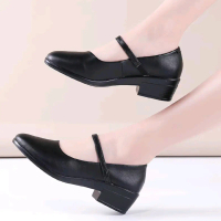 SEPATU PANTOFEL WANITA HAK 3CM/SEPATU SEKOLAH PASKIBRA