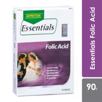 APPETON ESSENTIALS FOLIC ACID 90s/box [Folic Acid - 400mcg]