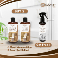 Spesial Checkout 2 HOOMU Pembersih Kloset Duduk Kamar Mandi Gratis 1 HOOMU Pembersih Kerak Stainless