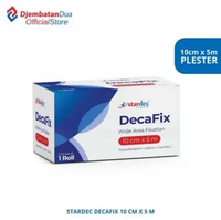 STARDEC DECAFIX 10 CM X 5 M | PLESTER PENUTUP LUKA, PLESTER KASA GULUNG, PLESTER PEREKAT KUAT, NYAMA