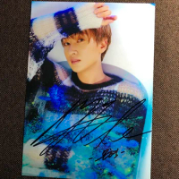 signed SJ SuperJunior Super Junior Eun Hyuk autographed photo TIME SLIP 5*7 11P