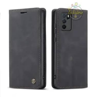Casing untuk Hp Oppo A16 Super Wallet Pro Case PE Leather Full 360 Degree TPU Waterproof Black