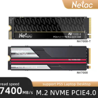 Netac SSD M.2 nvme 1tb 2tb 4tb 512GB SSD PCIE 4.0 M2 2280 NVME DRAM Cache Internal Solid State Hard Drive Disk for Desktop PS5