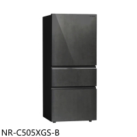 Panasonic國際牌【NR-C505XGS-B】500公升三門變頻墨岩黑冰箱(含標準安裝)