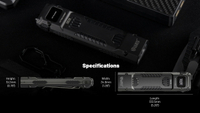 【翔準】Nitecore EDC29 6500流明 400米 高性能EDC戰術手電筒 一鍵爆閃 一鍵流明盾 OLED
