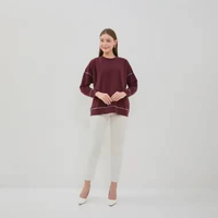 Daneen Maroon - Baju Ibu Hamil Dan Menyusui