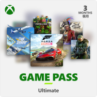 【Microsoft 微軟】XBOX Game Pass 3個月訂閱卡終極版含LiveGold金會員- ESD數位下載版 (QHX-00011)