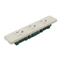 【朝日電工】 PN-3H 國際牌省空間組合三接地插座組