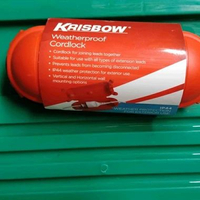 Krisbow Weatherproof Cordlock Kotak Pelindung Kabel Listrik Outdoor