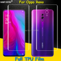 Front / Back Full Coverage Clear Soft TPU Film Screen Protector For OPPO Reno 2 3 Reno2 Z F 10x Zoom Ace Reno3 Pro 5G (Not Glass