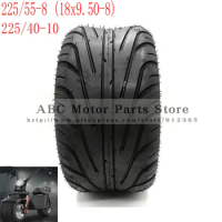 225/55-8 Tire 225/40-10 Tyre 18x9.50-8 Front or Rear 8inch 10inch 6PR Electric Scooter Vacuum Tires For Harley Chinese Bike