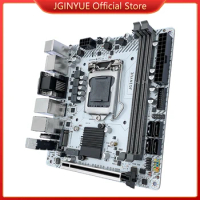 JGINYUE H97 ITX LGA 1150 Motherboard Intel i3 i5 i7 E3 CPU DDR3 1600MHz 16GB M.2 NVME SATA USB3.0 VGA HDMI Mini-ITX H97I GAMING