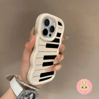 Ốp điện thoại “Cute Piano Keys” kiểu macaroon cho Vivo T4X, T4, T3X, T3 Lite, Ultra, T2X, T2 Pro, T1