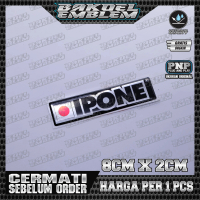 Emblem Timbul IPone dan Logo IPone untuk Motorcycle